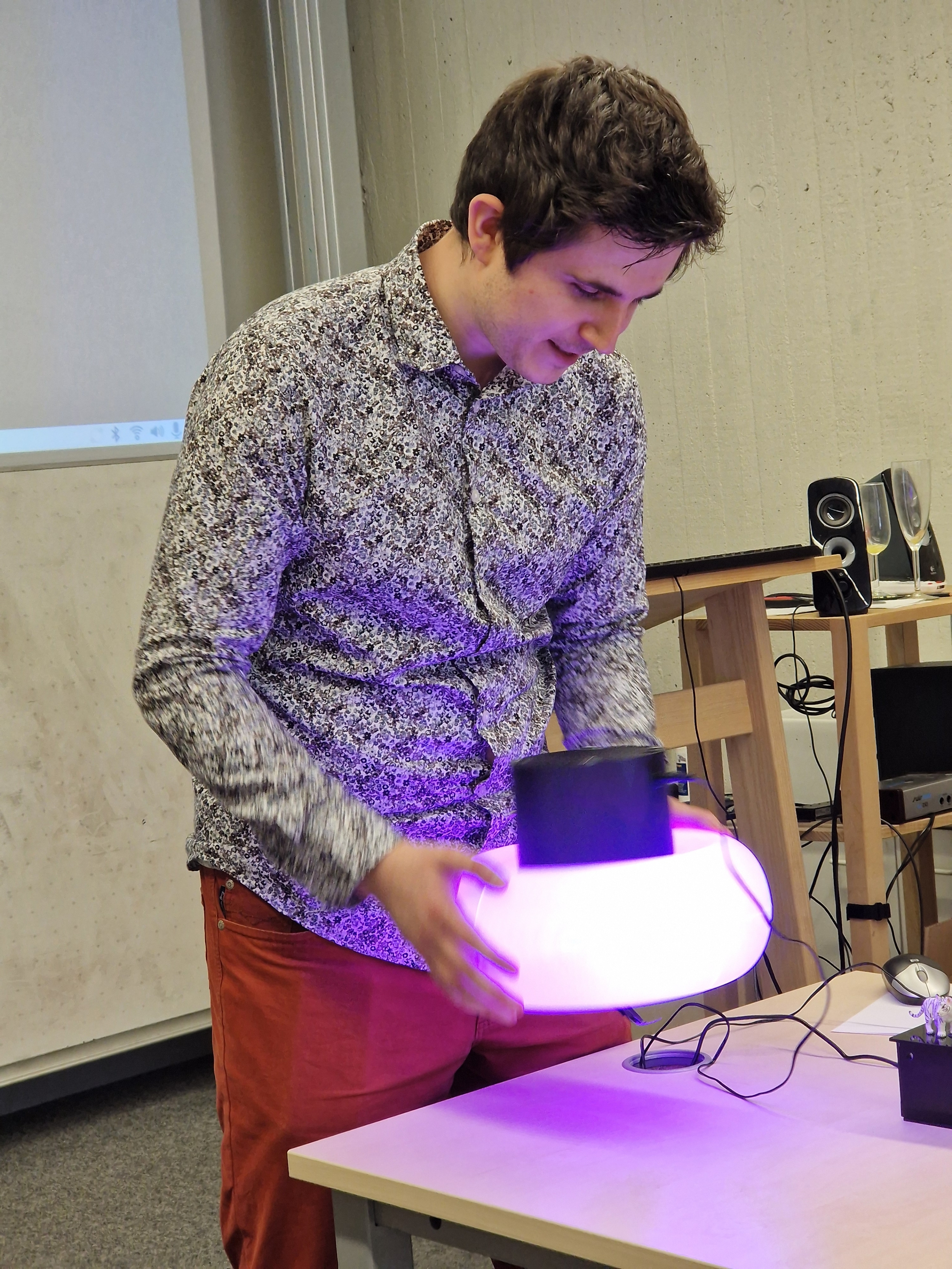 Jens Hertkorn explores his doctoral hat